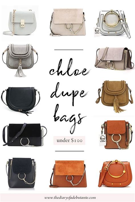 chloe chain bag replica|chloe look alike bags.